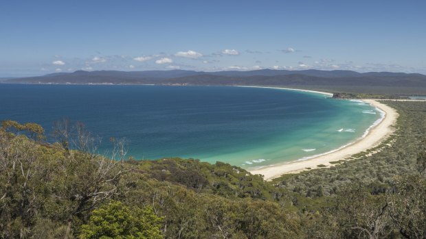 Disaster Bay in Ben Boyd National Park, Green Cape. 