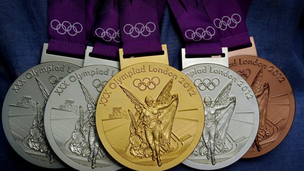 Tainted silverware: Drugs have cast a pall over many London Olympic results.