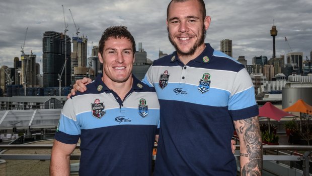Next generation: Bulldogs teammates Josh Jackson and David Klemmer will debut for the Blues this year. 