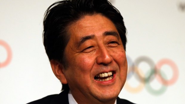 Prime Minister of Japan Shinzo Abe is pinning his economic hopes to the Tokyo 2020 Summer Olympic Games.  