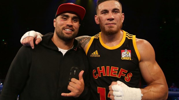 Liam Messam, left, and Sonny Bill Williams will be a big loss to the Chiefs next season.