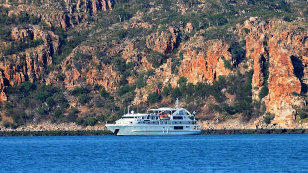 Cruising the Kimberley with Coral Expeditions. 