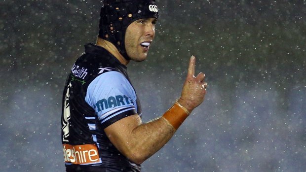 Extra menace: Michael Ennis has added a new dimension to the finals-bound Sharks.