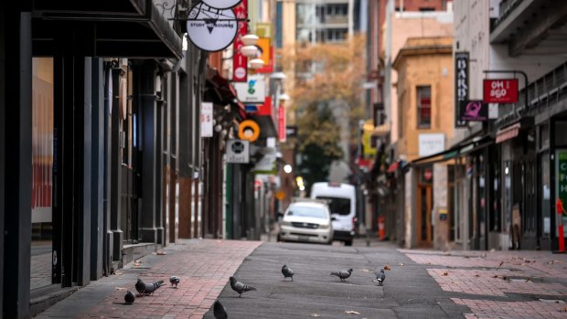 Melbourne's CBD has been deserted since the latest lockdown began.