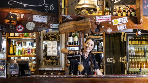 Airlie Beach's nightlife is pumping again at venue's like KC's Bar and Grill. 