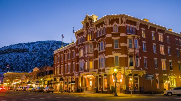 The historic Strater Hotel, Durango, Colorado. 