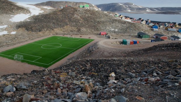 The greenest place in East Greenland is in Ittoqqortoormiit.