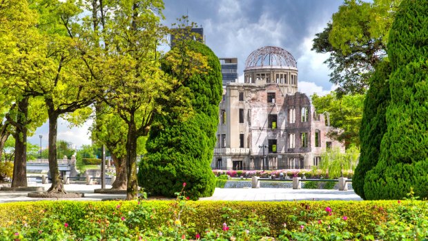 Genbaku Dome, Hiroshima, Japan. 