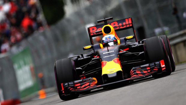 Ricciardo's Red Bull frustrations did not ease in a "scrappy" Montreal race.