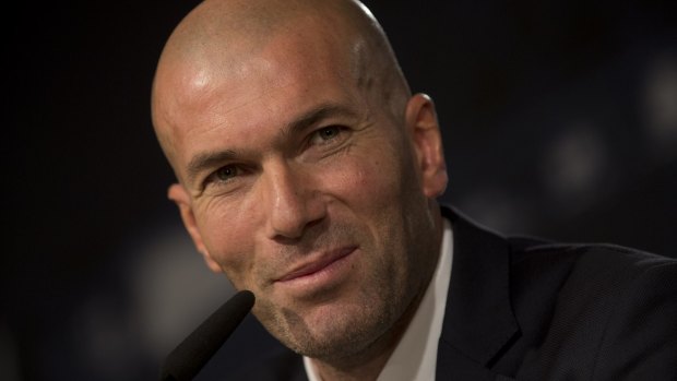 Former galactico: Zinedine Zidane.