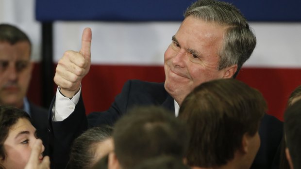 Bush never gained the confidence of the public, and once Trump pulled ahead he did not seem to have any answers.