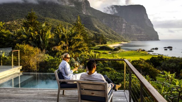 Bookings for five-star Capella Lodge on Lord Howe Island have been 'off the charts' according to owner James Baillie.
