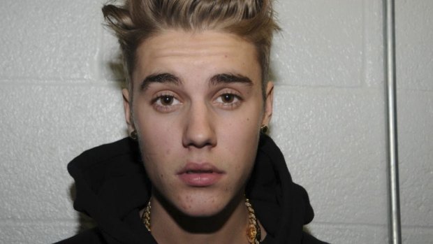 2014:Justin Bieber hit peak brat.