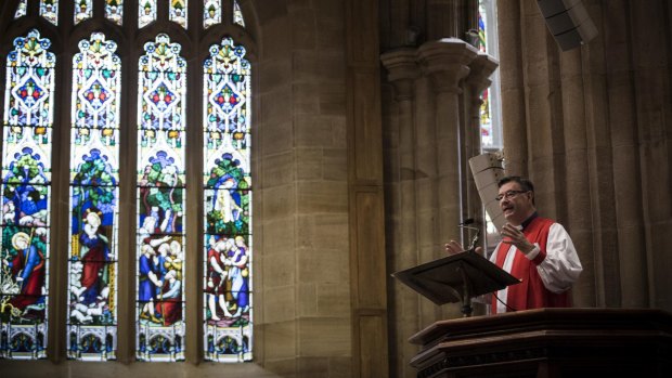 Anglican Archbishop Glenn Davies spoke out against same-sex marriage.