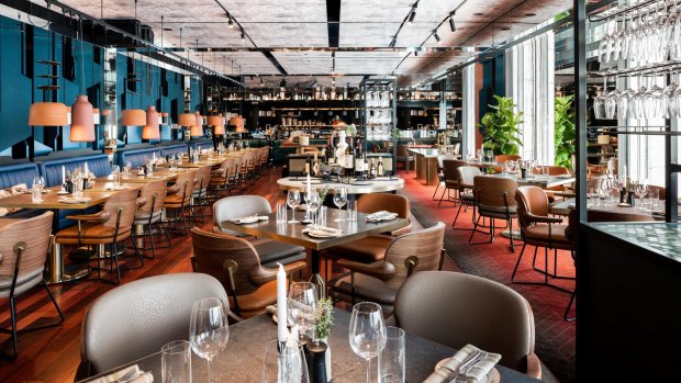 QT Perth's Mediterranean-inspired Santini Bar & Grill has been jumping since the hotel opened last year.