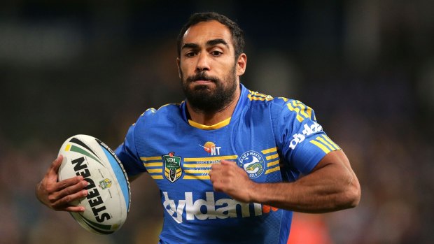 Code switch on the cards:  Parramatta Eels utility back Reece Robinson.