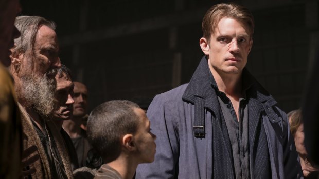 Not the man I used to be: Joel Kinnaman as Takeshi Kovacs in <i>Altered Carbon</i>.