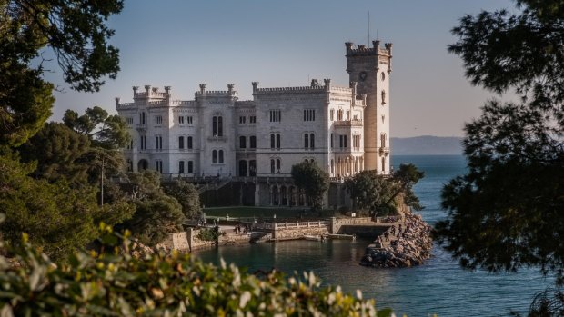 Miramare castle was the home of Archduke Maximilian of Austria, who became Emperor of Mexico.