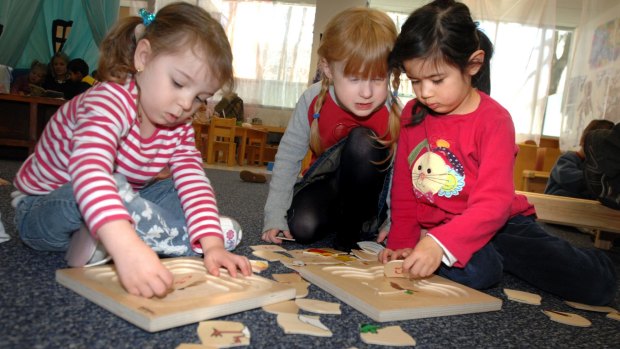 Quality childcare provides a positive early learning environment for young children.