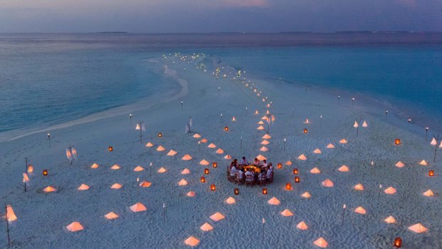 At Soneva Fushi resort in the Maldives, 80 per cent of their waste is recycled.