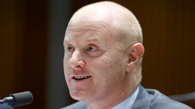 Commonwealth Bank chief executive Ian Narev did not signal any intent to step down on Monday.