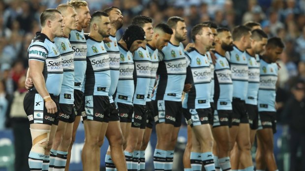 United: The Sharks line-up that won the preliminary final against the Cowboys and who have taken the club to the brink of an unprecedented high.