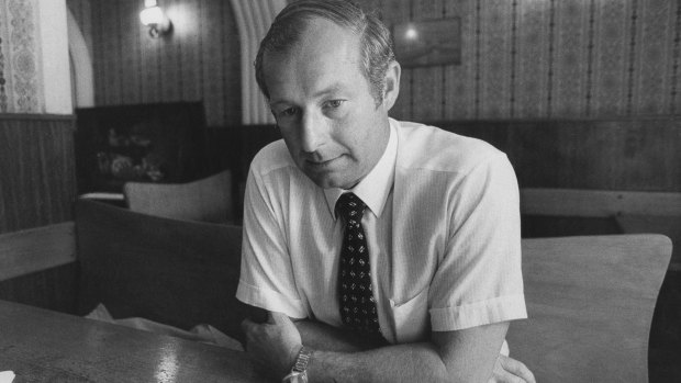 Roger Rogerson in 1982, a year after the Lanfranchi shooting in which he went "from ruthless to reckless".
