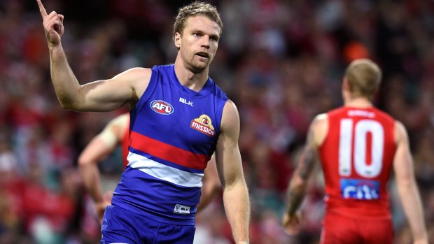 Bulldog Jake Stringer is one of the men who could shape a busy trade period. 