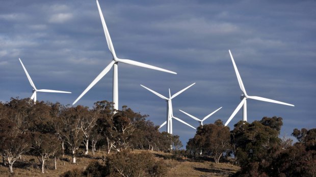 Development of wind energy sputtered under the attacks by former prime minister Tony Abbott. 