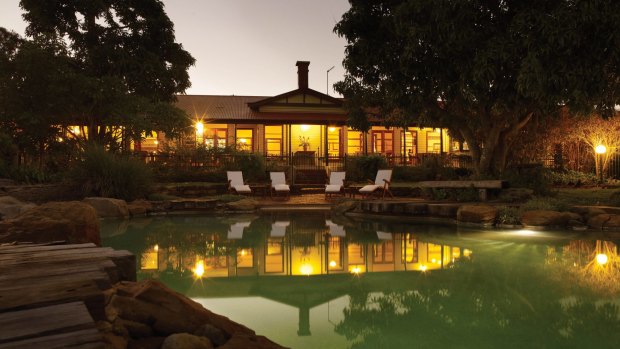 The 34-room luxury resort, Spicers Hidden Vale Retreat, which is built around a 5000-hectare cattle station.