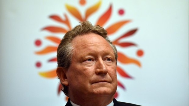 Billionaire Andrew Forrest could be counting on a yearly pay cheque of more than half a billion US dollars from 2018 if current profit levels are maintained and more if profits improve.