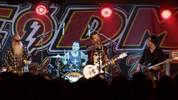 Eagles of Death Metal play their first Australian show since the terror attacks at the Bataclan in Paris (November 2015) at The Croxton in Melbourne. 