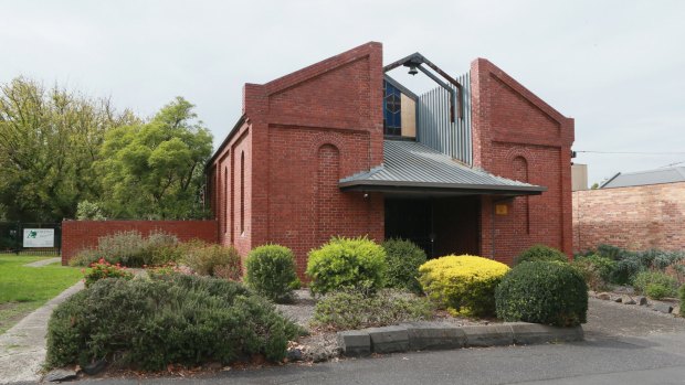 The 111-year-old church behind Sambell Lodge that VCAT has ruled can be demolished. 