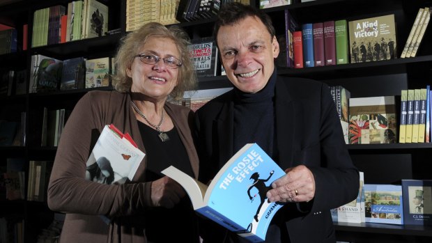 Authors Susanna Gervay and Graeme Simsion  spoke at the Canberra Readers, Writers & Storytellers Festival.