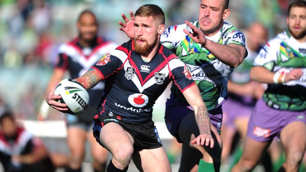 Unfulfilled:  Sam Tomkins  had a frustrating two-year stint with the New Zealand Warriors.