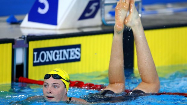 Cate Campbell of Australia is the favourite for the 100m freestyle.