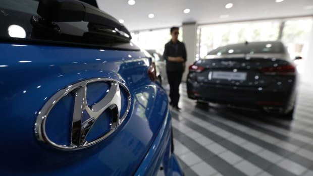 Hyundai sales are lifting.