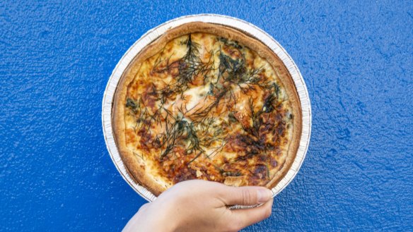 Quiche Me is a side project for chef Reuben Davis.