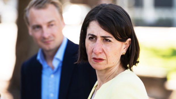 Premier Gladys Berejiklian changed her tune and thanked voters for trusting a candidate colleagues had been preparing to push under a bus.