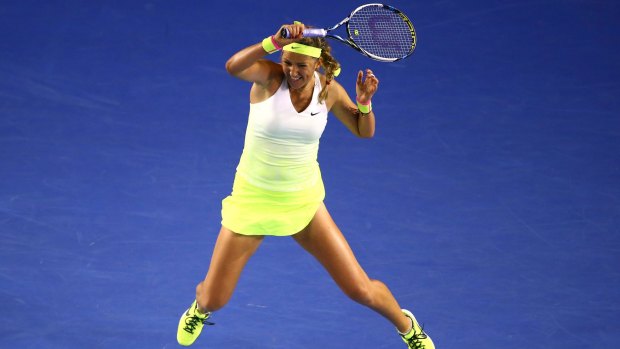 Azarenka couldn't get the victory in her return to tennis.