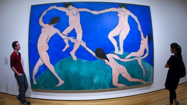 <i>Dance (I)</i> by Henri Matisse at MOMA (Museum of Modern Art).
