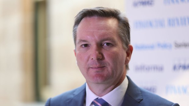 Shadow treasurer Chris Bowen attacked the government's education funding plan.