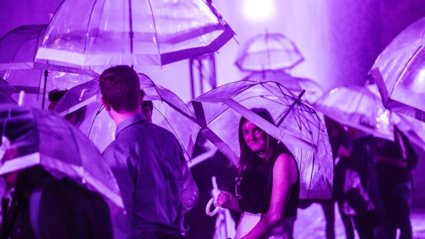 It's hoped umbrellas won't be needed for White Night.
