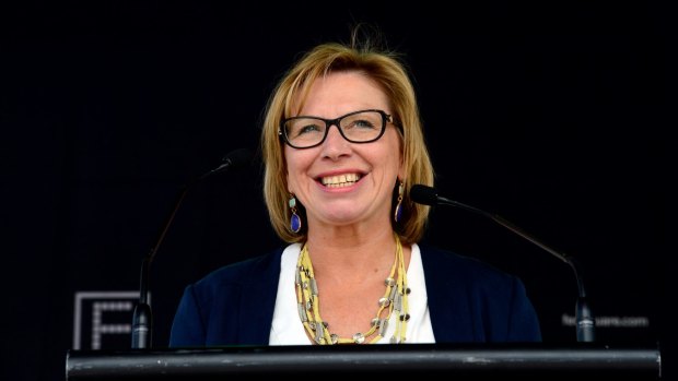Domestic violence campaigner Rosie Batty will speak at the Blue and White Gala Ball.