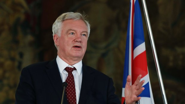 British Secretary of State for Exiting the EU David Davis said Britain will honour its obligations.