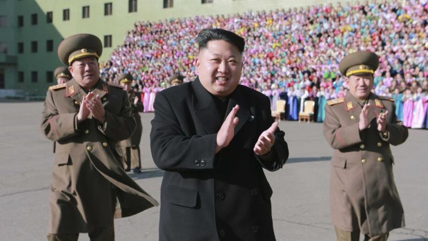 Friend of Russia: North Korean leader Kim Jong-un in Pyongyang on December 9.