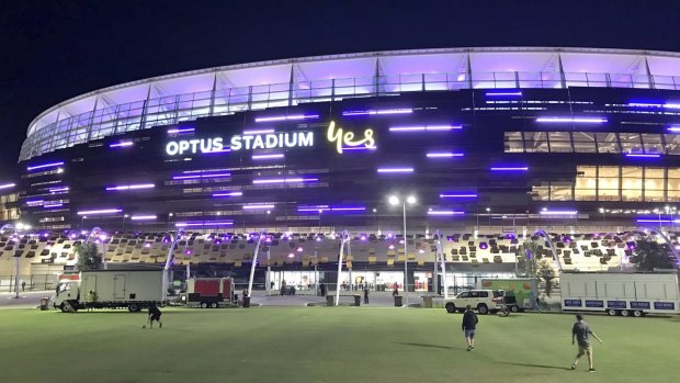 Purple reigns at Optus Stadium but the Gold Coast hope to reverse that on Saturday.