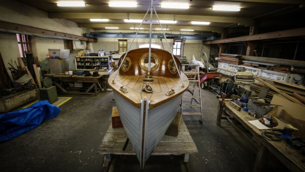 The boat has been a labour of love for the volunteers who have worked on its restoration since 2006.