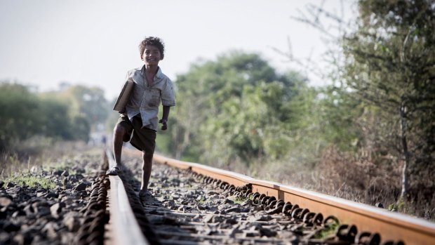 Sunny Pawar in <i>Lion</i>. 