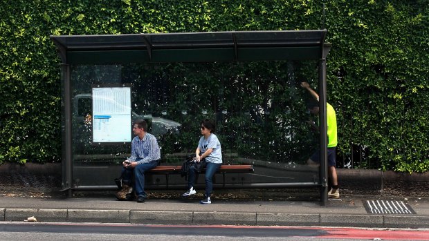 Seeking shade: Councils across Sydney are working to find "cooler" and "smarter" bus shelters.